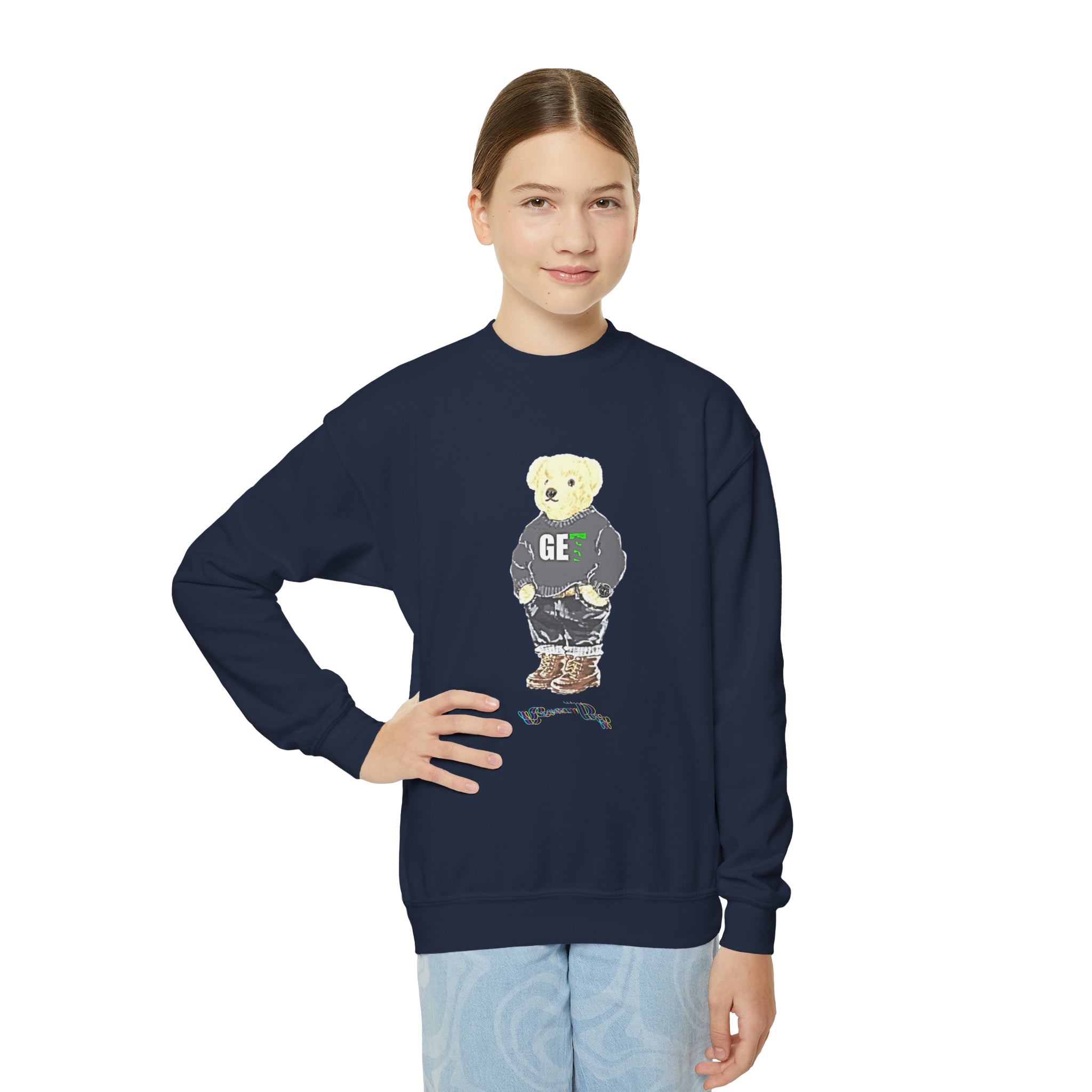 Grizzly Collab Youth Crewneck Sweatshirt