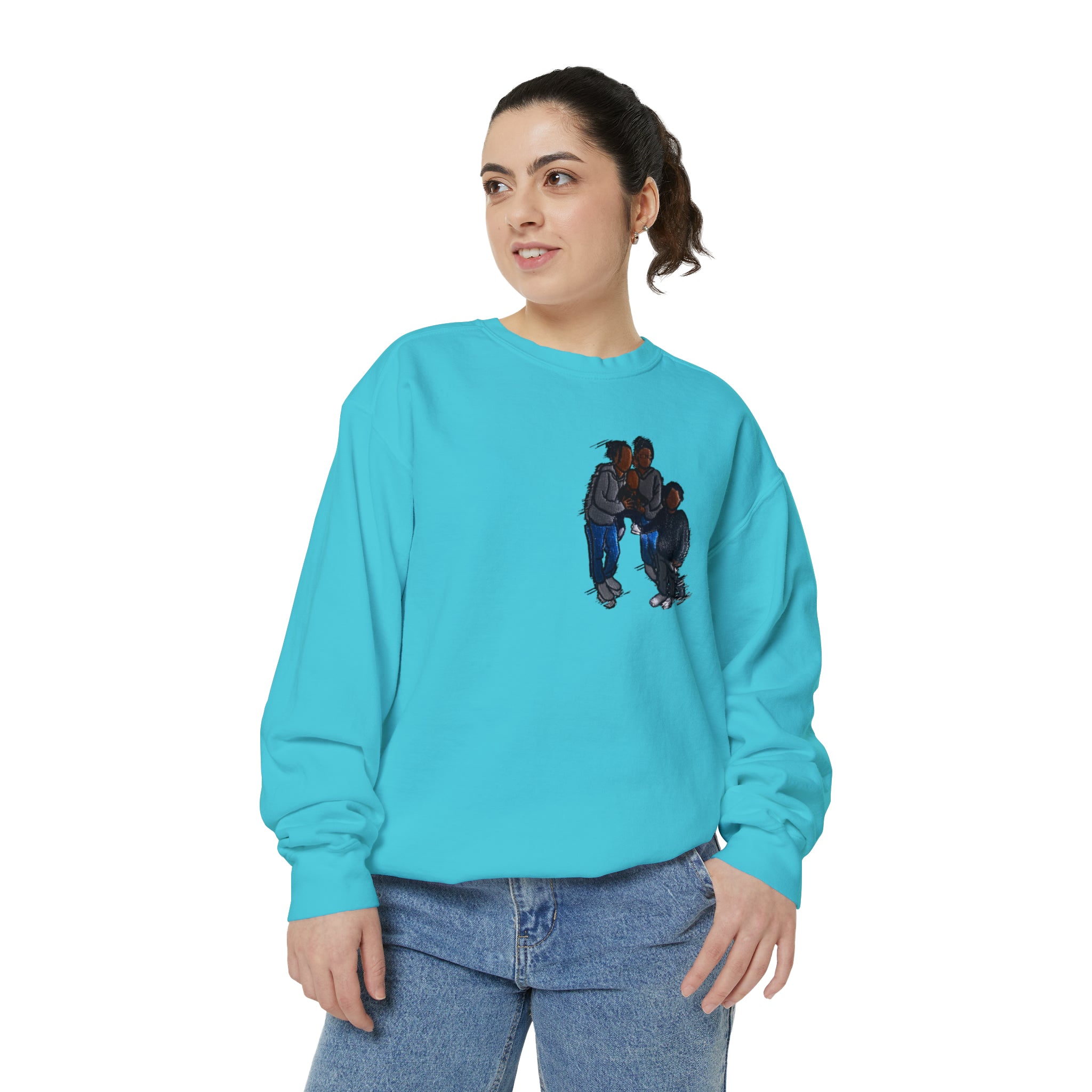 Siblings Garment-Dyed Sweatshirt