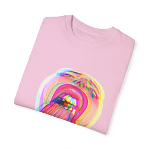 Open Wide Garment-Dyed T-shirt