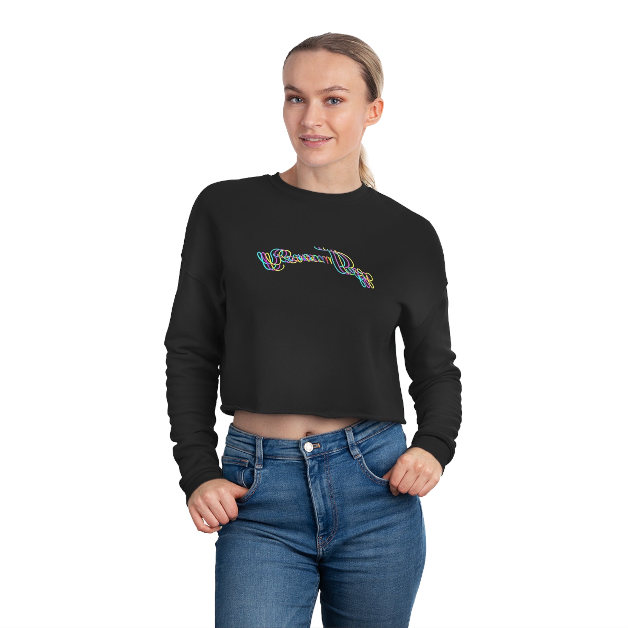 GET$ Women's Cropped Sweatshirt