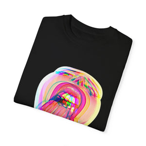 Open Wide Garment-Dyed T-shirt