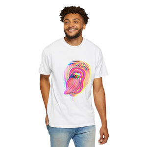 Open Wide Garment-Dyed T-shirt