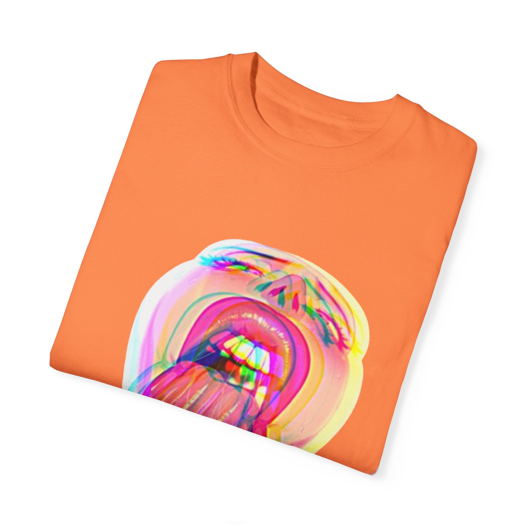 Open Wide Garment-Dyed T-shirt