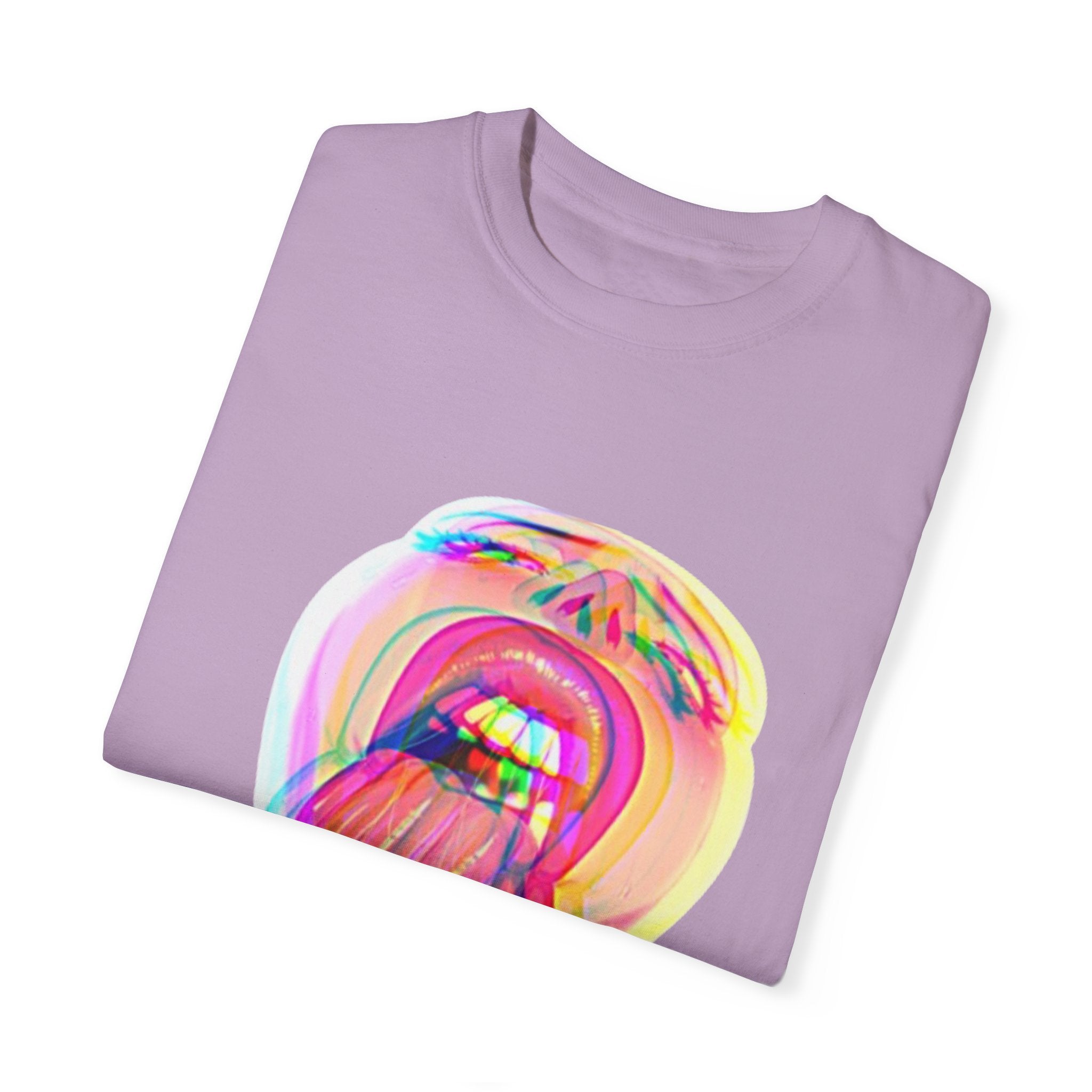 Open Wide Garment-Dyed T-shirt