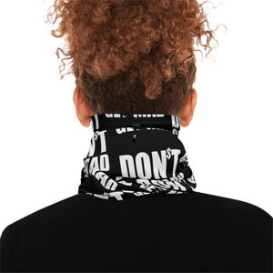 GET$ Neck Gaiter With Drawstring