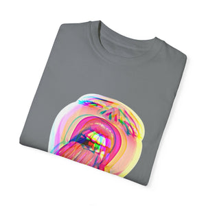 Open Wide Garment-Dyed T-shirt