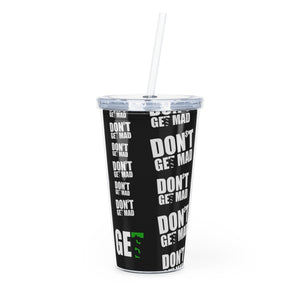 GET$ Plastic Tumbler with Straw