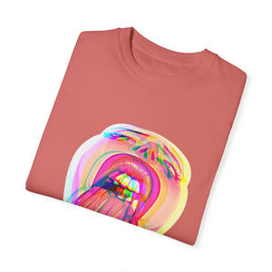 Open Wide Garment-Dyed T-shirt