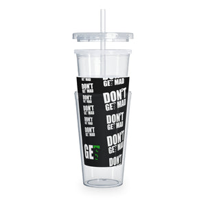 GET$ Plastic Tumbler with Straw